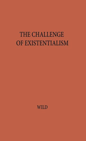 Produktbild: The Challenge of Existentialism