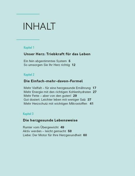 Produktbild: Ern&auml;hrung f&uuml;r das Herz