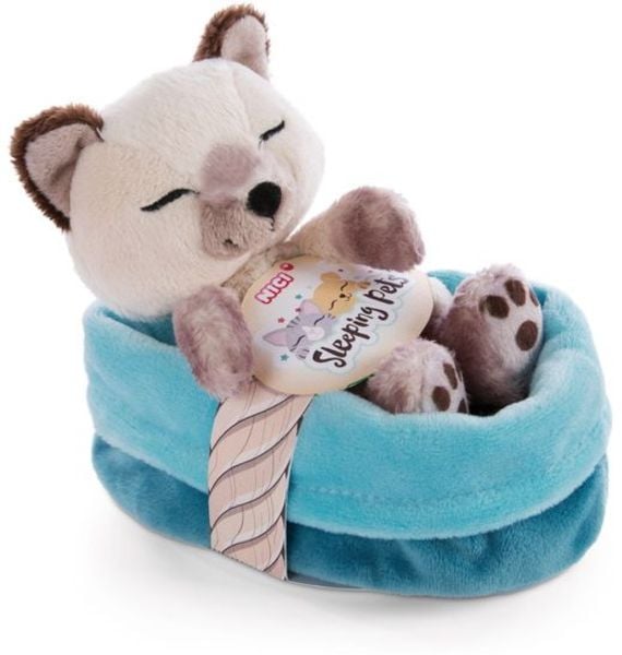 Kuscheltier Kätzchen Siamkatze 12cm schlafend im
