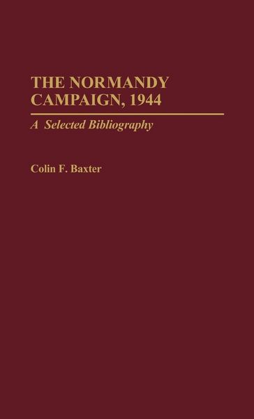 Produktbild: The Normandy Campaign, 1944
