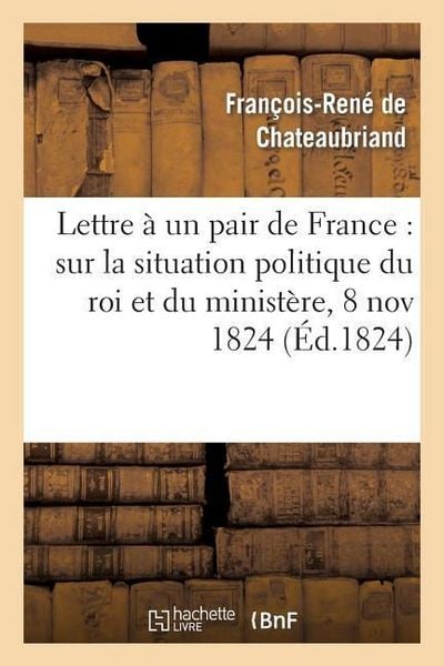 Produktbild: Lettre &agrave; un pair de France