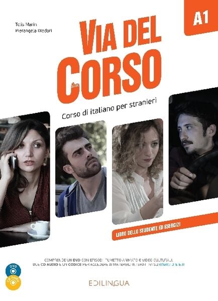 Produktbild: Via del Corso A1 Libro dello studente ed esercizi (+ audio e video)