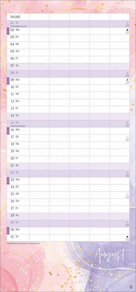 Produktbild: Watercolor Familienplaner 2027