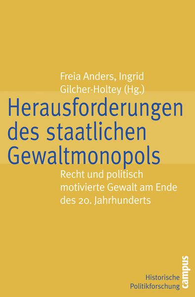 Produktbild: Herausforderungen des staatlichen Gewaltmonopols