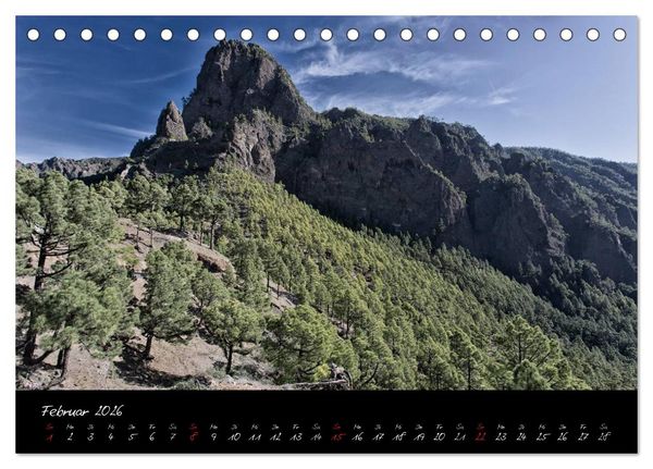 Produktbild: La Palma - Insel der Berge und Wolken (Tischkalender 2026 DIN A5 quer), CALVENDO Monatskalender