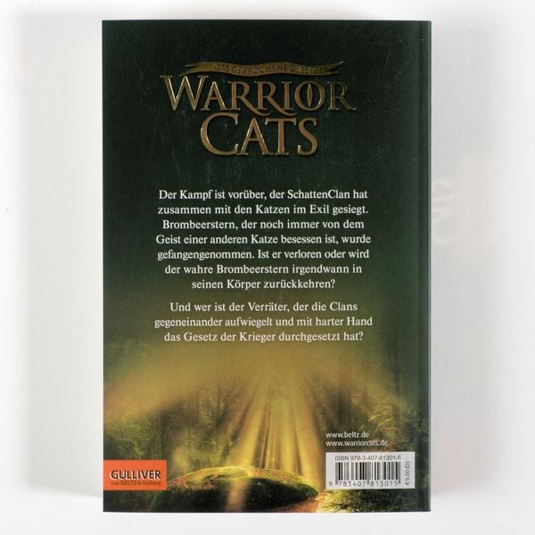 Produktbild: Warrior Cats - Das gebrochene Gesetz. Finsternis im Inneren