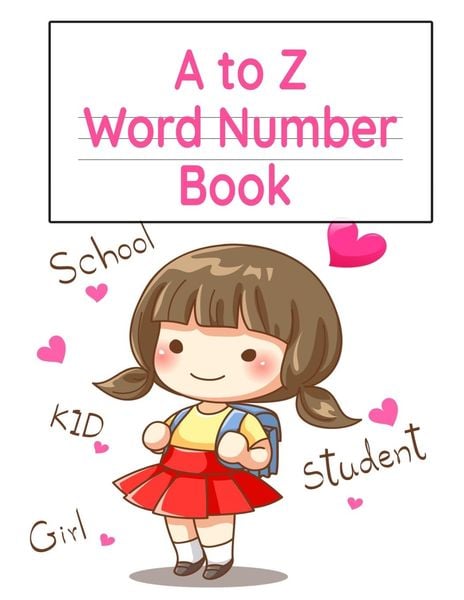 Produktbild: A to Z Word Number Book