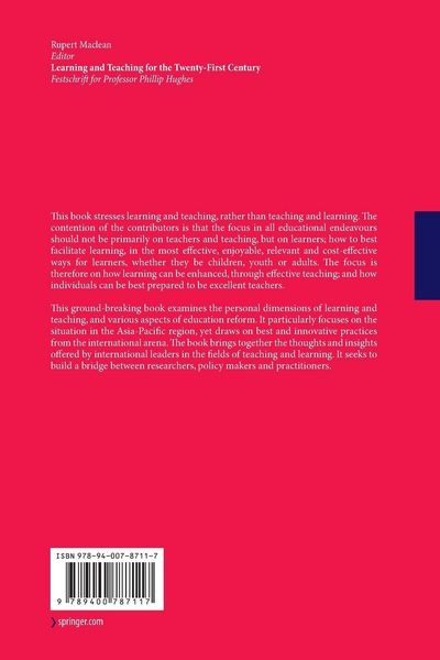 Produktbild: Learning and Teaching for the Twenty-First Century