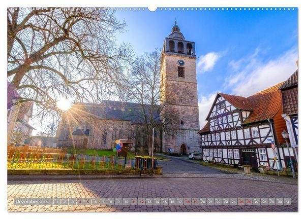 Produktbild: Ein Blick auf Bad Sooden-Allendorf (hochwertiger Premium Wandkalender 2027 DIN A2 quer), Kunstdruck in Hochglanz