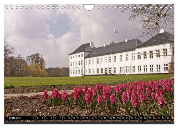 Produktbild: Schl&ouml;sser in D&auml;nemark (Wandkalender 2026 DIN A4 quer), CALVENDO Monatskalender