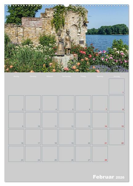 Produktbild: ELTVILLE &ndash; Wein-, Sekt- und Rosenstadt am Rhein (hochwertiger Premium Wandkalender 2026 DIN A2 hoch), Kunstdruck in Hochglanz