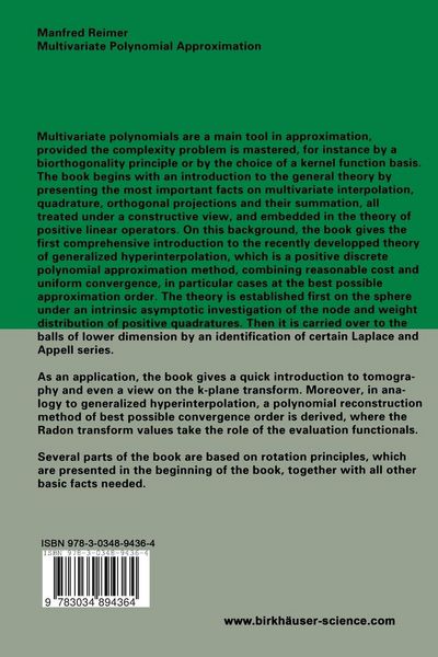 Produktbild: Multivariate Polynomial Approximation