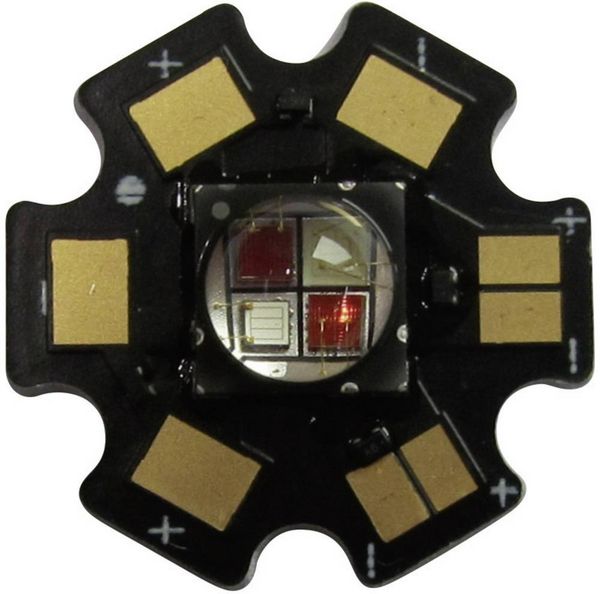 Produktbild: Roschwege Star-IR850-10-00-00 IR-Emitter 850 nm 95&deg; Sonderform SMD