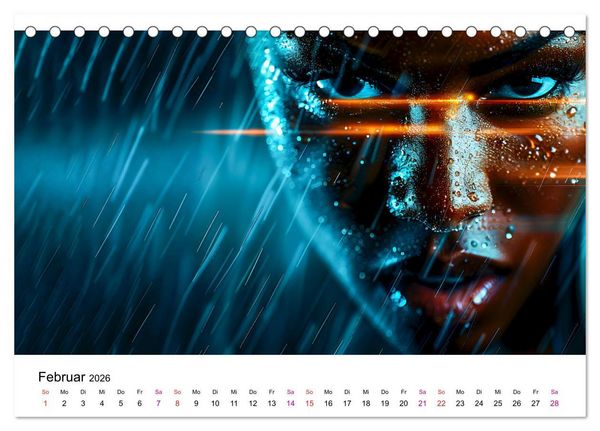 Produktbild: Sport Art (Tischkalender 2026 DIN A5 quer), CALVENDO Monatskalender