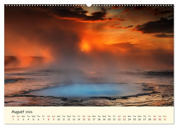 Produktbild: Amazing Nature of Iceland (Wall Calendar 2026 DIN A2 landscape), CALVENDO 12 Month Wall Calendar
