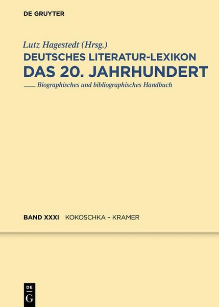 Produktbild: Kokoschka - Kr&auml;mer
