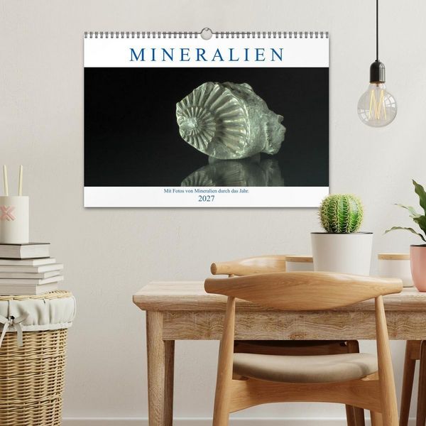 Produktbild: Mineralien (Wandkalender 2027 DIN A3 quer), CALVENDO Monatskalender