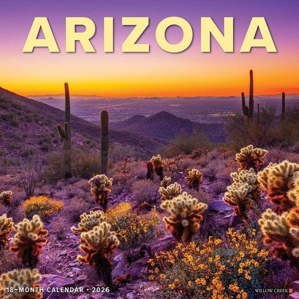 Produktbild: Arizona 2026 Wall Calendar