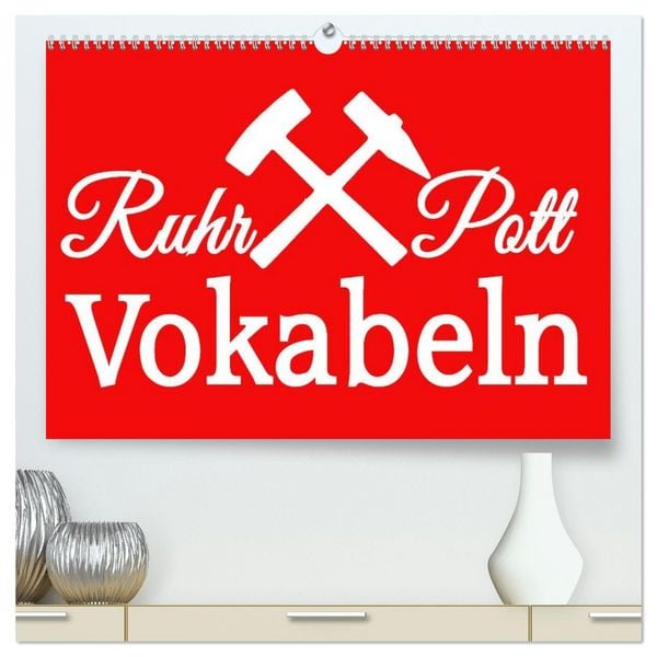 Produktbild: Ruhrpott Vokabeln (hochwertiger Premium Wandkalender 2026 DIN A2 quer), Kunstdruck in Hochglanz