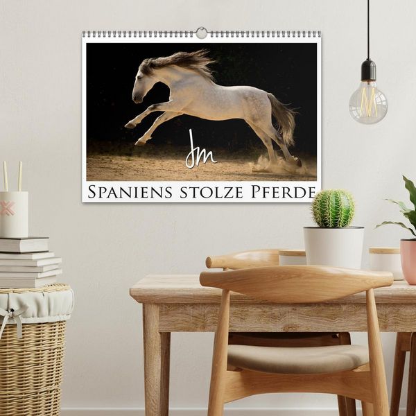 Produktbild: Spaniens stolze Pferde (Wandkalender 2026 DIN A3 quer), CALVENDO Monatskalender