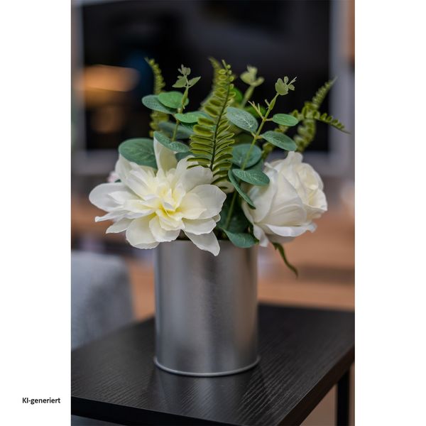Produktbild: NTK-Collection NTK-Collection Kunstblume wei&szlig;e Jasmin in Vase Leilani