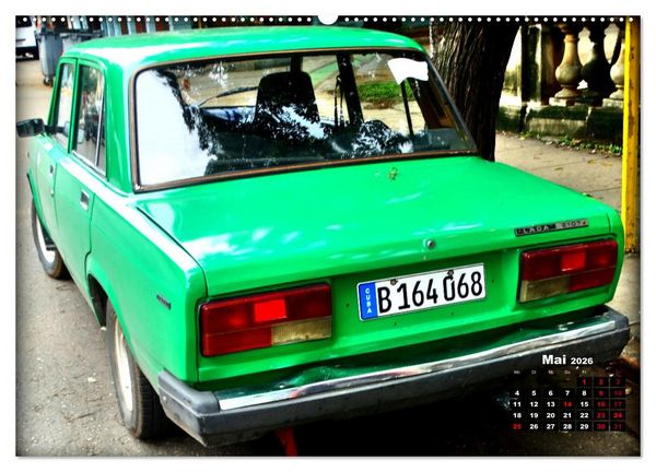 Produktbild: LADA-2107 - Die Auto-Ikone der UdSSR (Wandkalender 2026 DIN A2 quer), CALVENDO Monatskalender