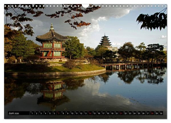 Produktbild: Seoul (Wandkalender 2026 DIN A3 quer), CALVENDO Monatskalender