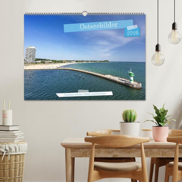Produktbild: Ostseebilder (Wandkalender 2026 DIN A2 quer), CALVENDO Monatskalender