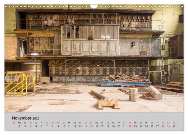 Produktbild: Lost Places - Sch&ouml;nheit des Verfalls (Wandkalender 2026 DIN A3 quer), CALVENDO Monatskalender