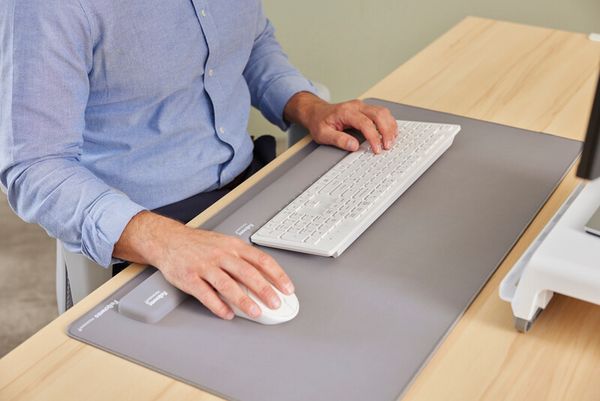 Produktbild: Handgelenkauflage grau