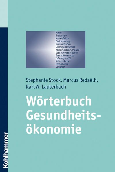 Produktbild: W&ouml;rterbuch Gesundheits&ouml;konomie