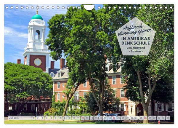 Produktbild: Neuengland USA Kalender 2026 (Wandkalender 2026 DIN A4 quer), CALVENDO Monatskalender
