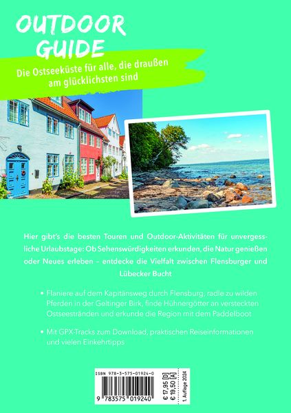Produktbild: MARCO POLO OUTDOOR GUIDE Reisef&uuml;hrer Ostseek&uuml;ste Schleswig-Holstein