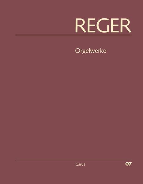 Produktbild: Reger-Werkausgabe, Bd. II/2: Lieder II (1899&ndash;1901)