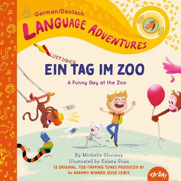 Produktbild: Ein lustiger Tag im Zoo (A Funny Day at the Zoo, German / Deutsch language)