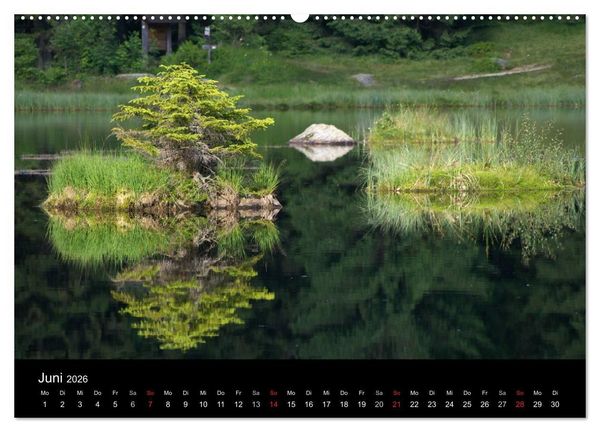 Produktbild: Bayerischer Wald - der Osten Bayerns (Wandkalender 2026 DIN A2 quer), CALVENDO Monatskalender