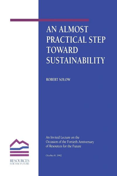 Produktbild: An Almost Practical Step Toward Sustainability