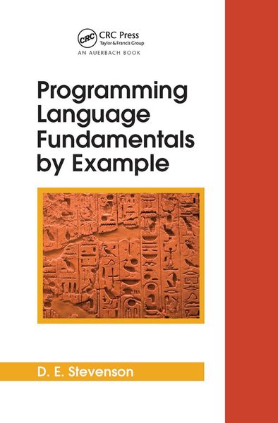 Produktbild: Stevenson, D: Programming Language Fundamentals by Example