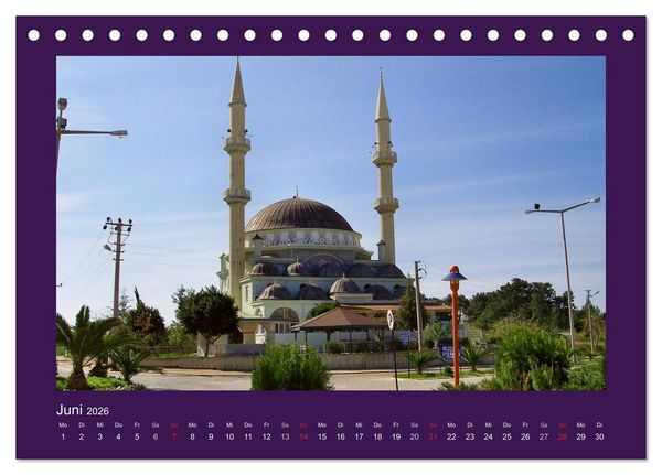 Produktbild: Leben in der T&uuml;rkei (Tischkalender 2026 DIN A5 quer), CALVENDO Monatskalender
