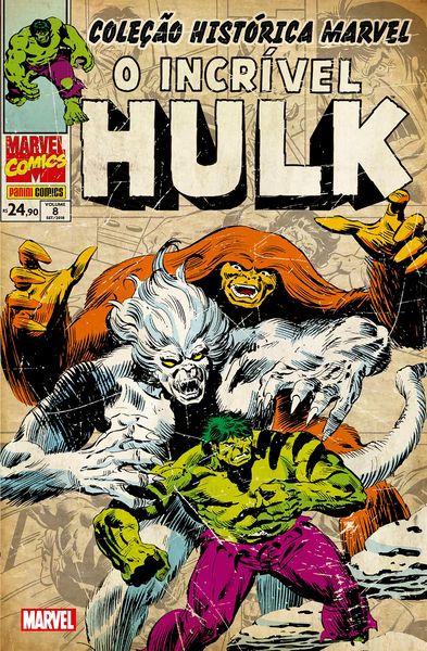 Produktbild: Cole&ccedil;&atilde;o Hist&oacute;rica Marvel: O Incr&iacute;vel Hulk vol. 08