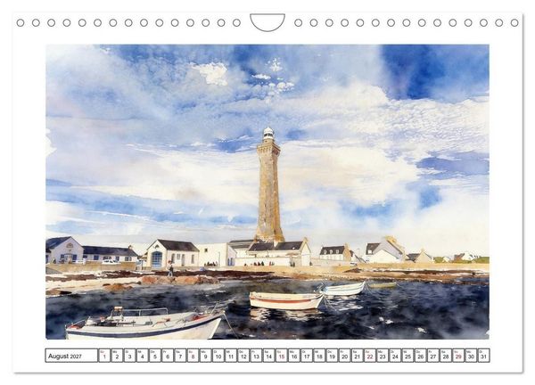 Produktbild: Highlights der Bretagne (Wandkalender 2027 DIN A4 quer), CALVENDO Monatskalender