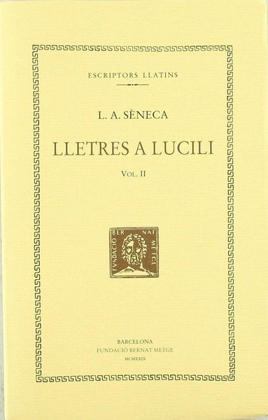 Produktbild: Lletres a Lucili, vol. II: llibres VI-IX