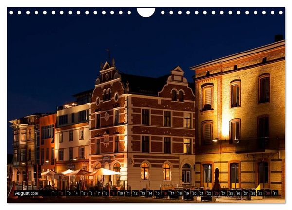 Produktbild: Stralsund F&Uuml;R NACHTSCHW&Auml;RMER (Wandkalender 2026 DIN A4 quer), CALVENDO Monatskalender