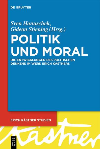 Produktbild: Politik und Moral