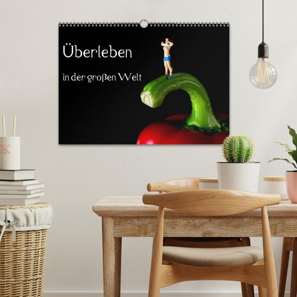 Produktbild: &Uuml;berleben in der gro&szlig;en Welt - HO Figuren (Wandkalender 2026 DIN A3 quer), CALVENDO Monatskalender