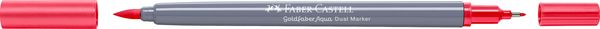 Produktbild: Faber-Castell Tuschestift Dual Marker brilliant red