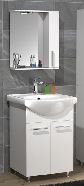 Produktbild: 3tlg Waschplatz Waschtisch Spiegelschrank Lisalo M