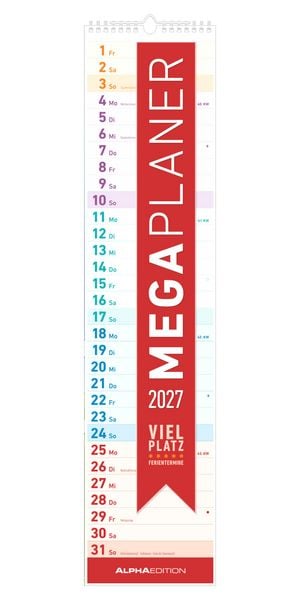 Produktbild: Megaplaner 2027