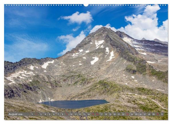 Produktbild: Berge - Gletscher - Seen (Wandkalender 2026 DIN A2 quer), CALVENDO Monatskalender
