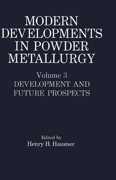 Produktbild: Modern Developments in Powder Metallurgy